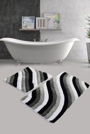 Mijölnir Juego de Alfombras de Baño Acrílicas Multicolor